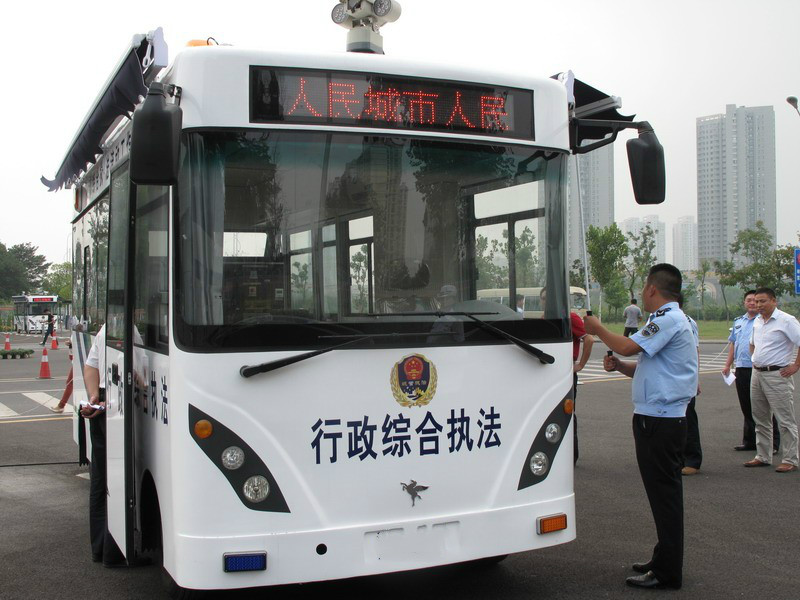 三河新型移動(dòng)警務(wù)車(chē)助力道路交通管理