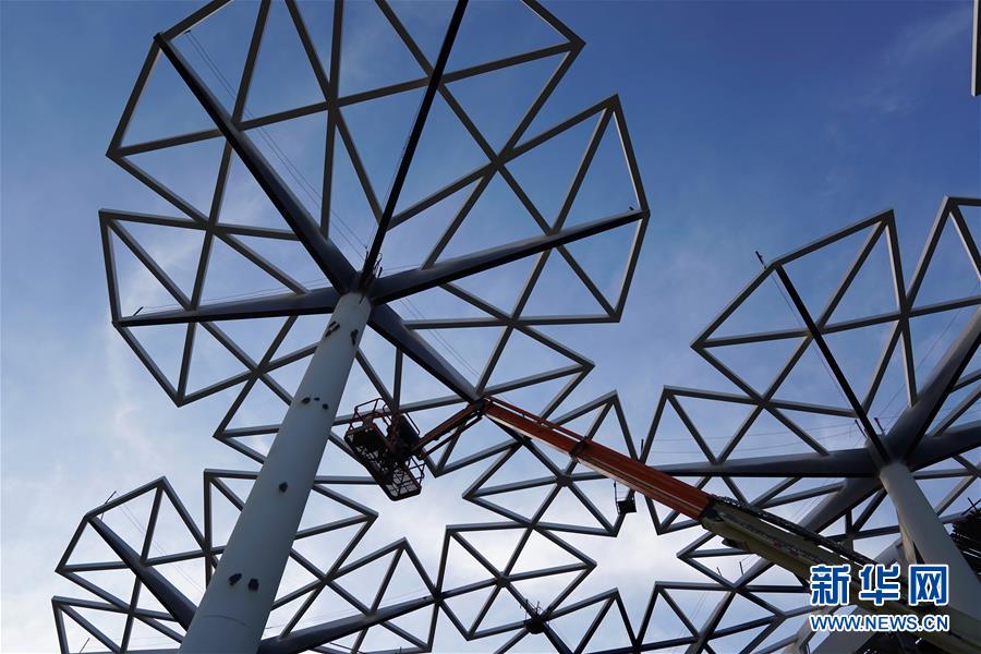 （社會）（4）北京世園會園區(qū)建設(shè)基本成形