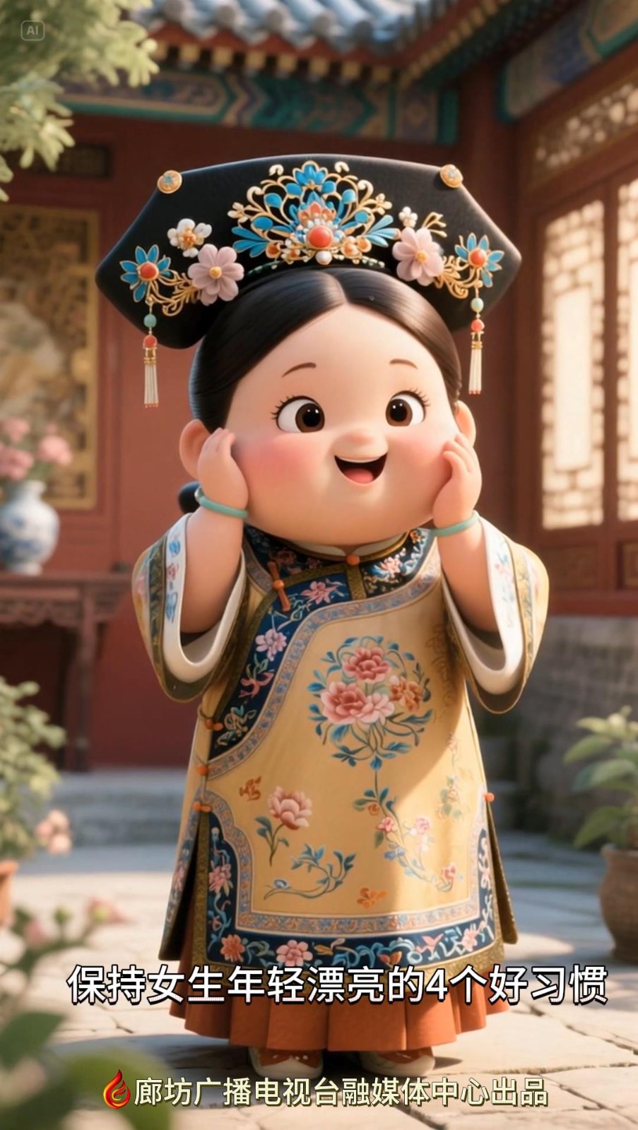 AI養(yǎng)生“坊”丨保持女生年輕漂亮的四個(gè)好習(xí)慣