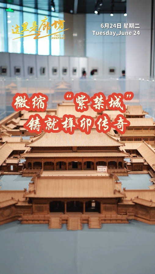 【這里是廊坊】微縮“紫禁城” 鑄就榫卯傳奇