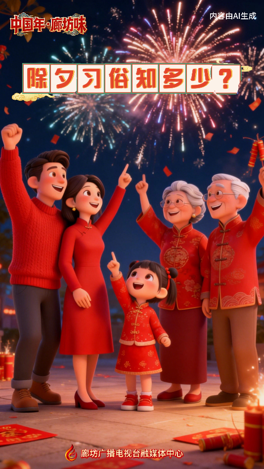 AI短視頻丨除夕習俗知多少