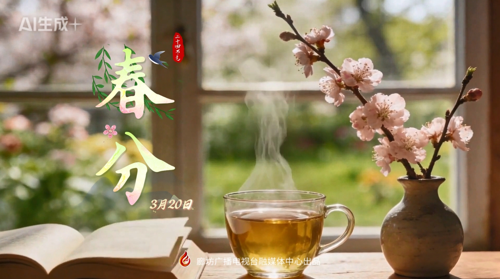 【時(shí)光映畫(huà)·二十四節(jié)氣】春分至 萬(wàn)物生 不負(fù)春光 不負(fù)己